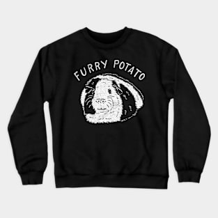 furry potato rabbit Crewneck Sweatshirt